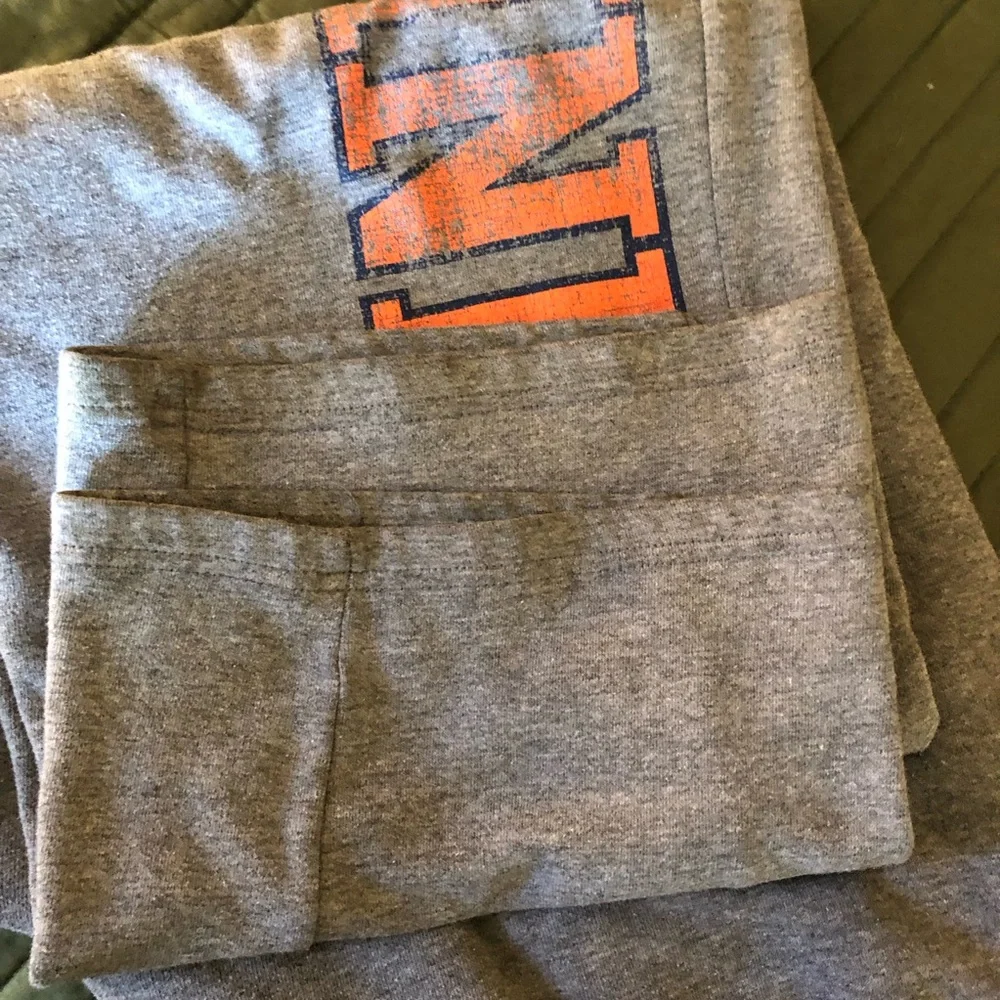 VT Virginia Tech Sweatpants Gray Fleece Joggers Lounge Pants Men XXL 2XL